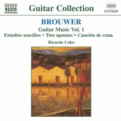 Guitar Music, Volume 1: Estudios sencillos / Tres apuntes / Canción de cuna