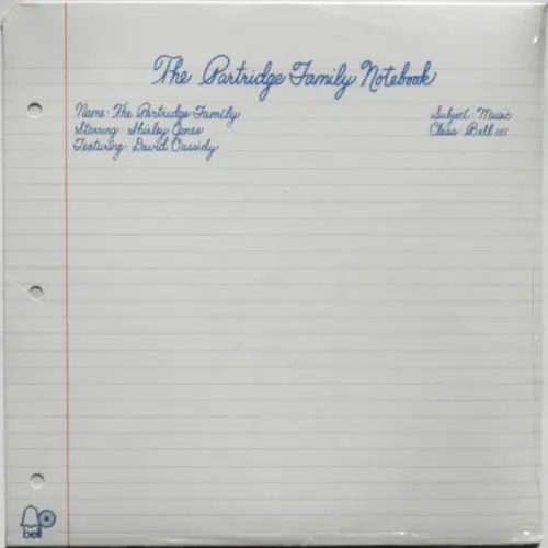 The Partridge Family Notebook