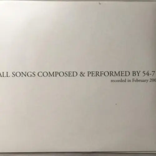 All Songs Composed & Performed By 54-71