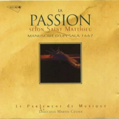 Manuscrit d'Uppsala 1667 - La passion selon St Matthieu