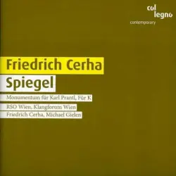 Spiegel / Monumentum für Karl Prantl / Für K.