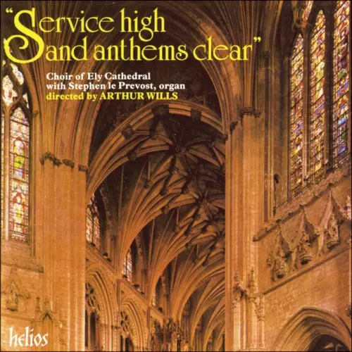 "Service high and anthems clear"