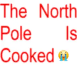 The North Pole Is Cooked 😭
