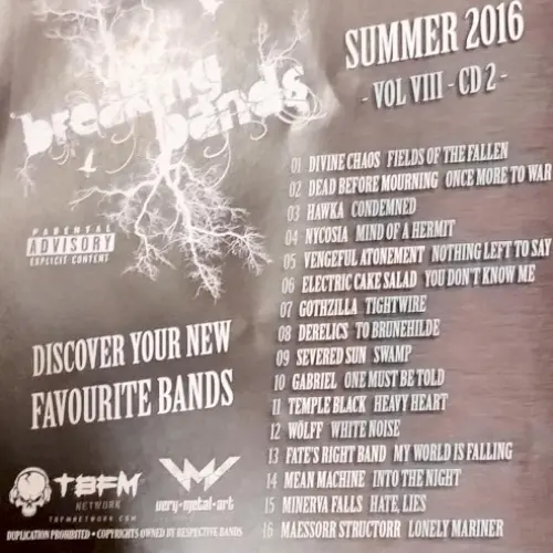 Breaking Bands Summer 2016 - Vol VIII - CD 2