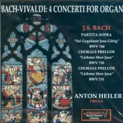 Bach-Vivaldi: 4 Concerti for Organ