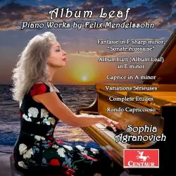 Album Leaf: Piano Works by Felix Mendelssohn