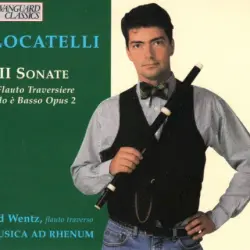 XII Sonate à Flauto Traversiere Solo é Basso Opus 2