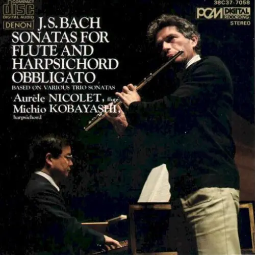 J. S. Bach, Sonatas For Flute And Harpsichord Obligato
