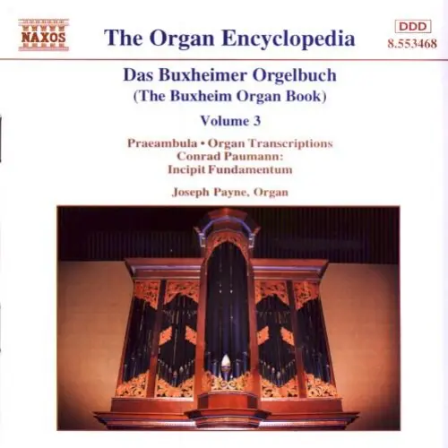Das Buxheimer Orgelbuch, Volume 3