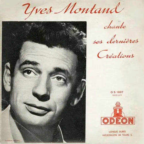 Yves Montand chante ses dernières créations