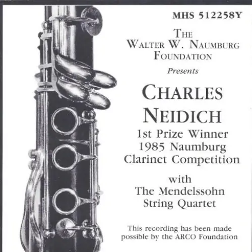 The Walter W. Naumburg Foundation presents Charles Neidich