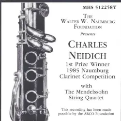 The Walter W. Naumburg Foundation presents Charles Neidich