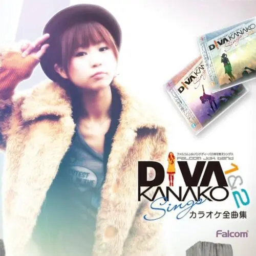Falcom jdk BAND Diva Kanako sings Vol.1 & 2 Karaoke