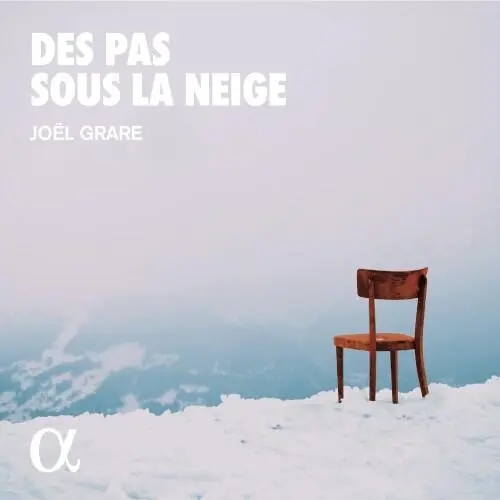 Des pas sous la neige