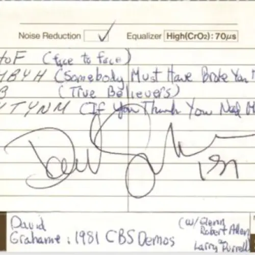 The CBS Demos 1981
