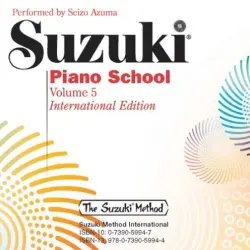 Suzuki Piano School, Volume 5, New International Edition