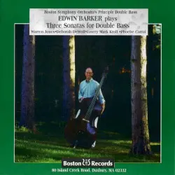 Three Sonatas for Double Bass