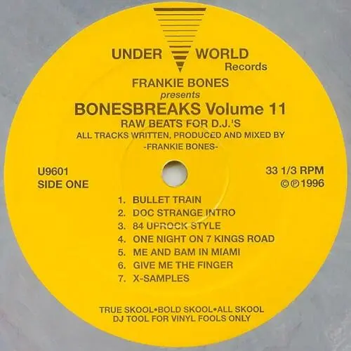 Bonesbreaks Volume 11 - Raw Beats for D.J.'s