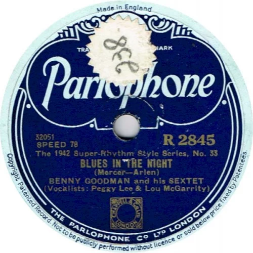 Blues in the Night / Where or When